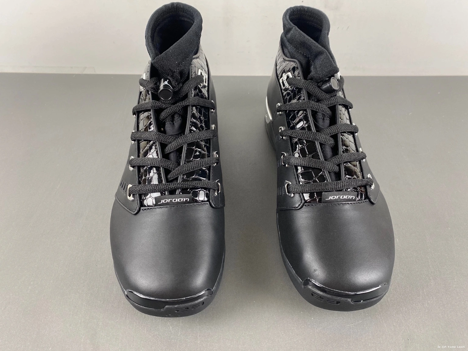'Black Chrome' OG Low Air 303891-004 Jordan 17 1025